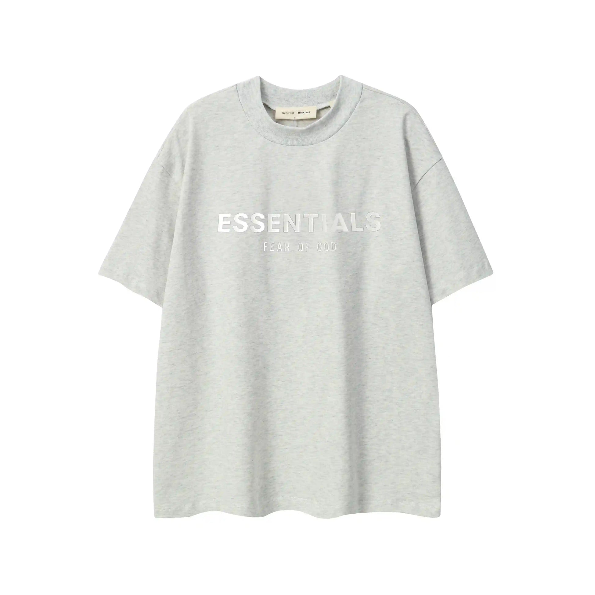 ESSENTIALS Light Oatmeal 90s Crewneck T-Shirt