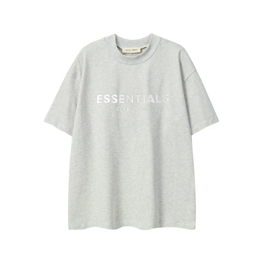 ESSENTIALS Light Oatmeal 90s Crewneck T-Shirt