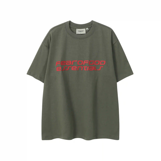 ESSENTIALS Ponte Green 90s T-Shirt