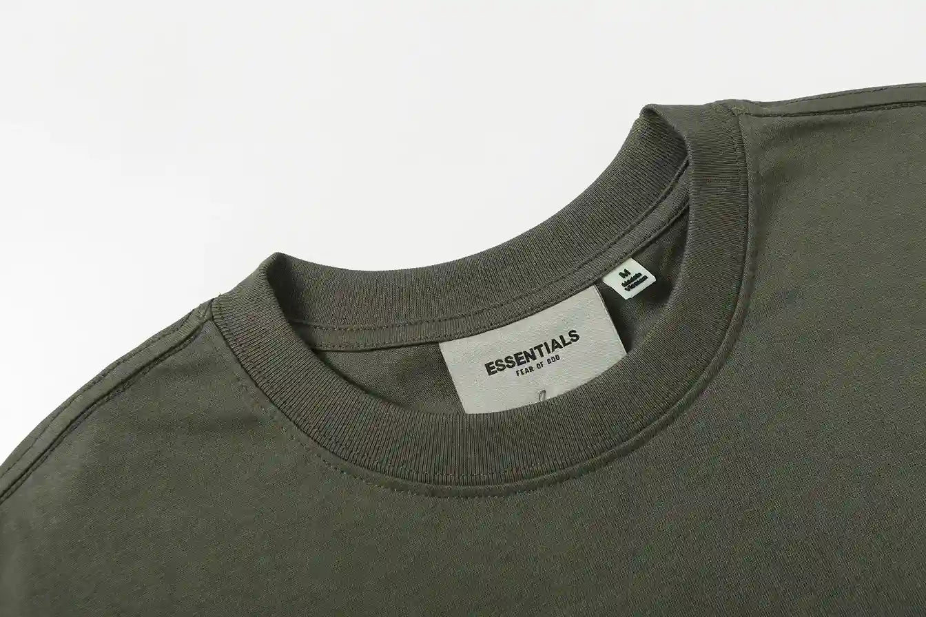 ESSENTIALS Ponte Green 90s T-Shirt