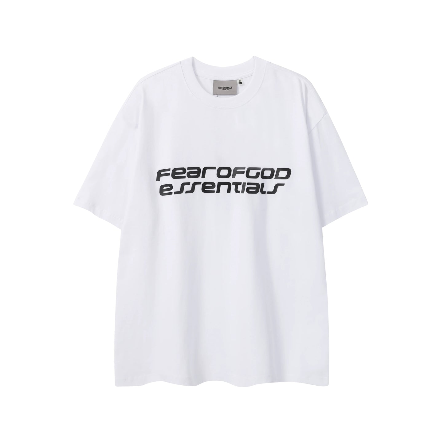 ESSENTIALS Ponte White 90s T-Shirt