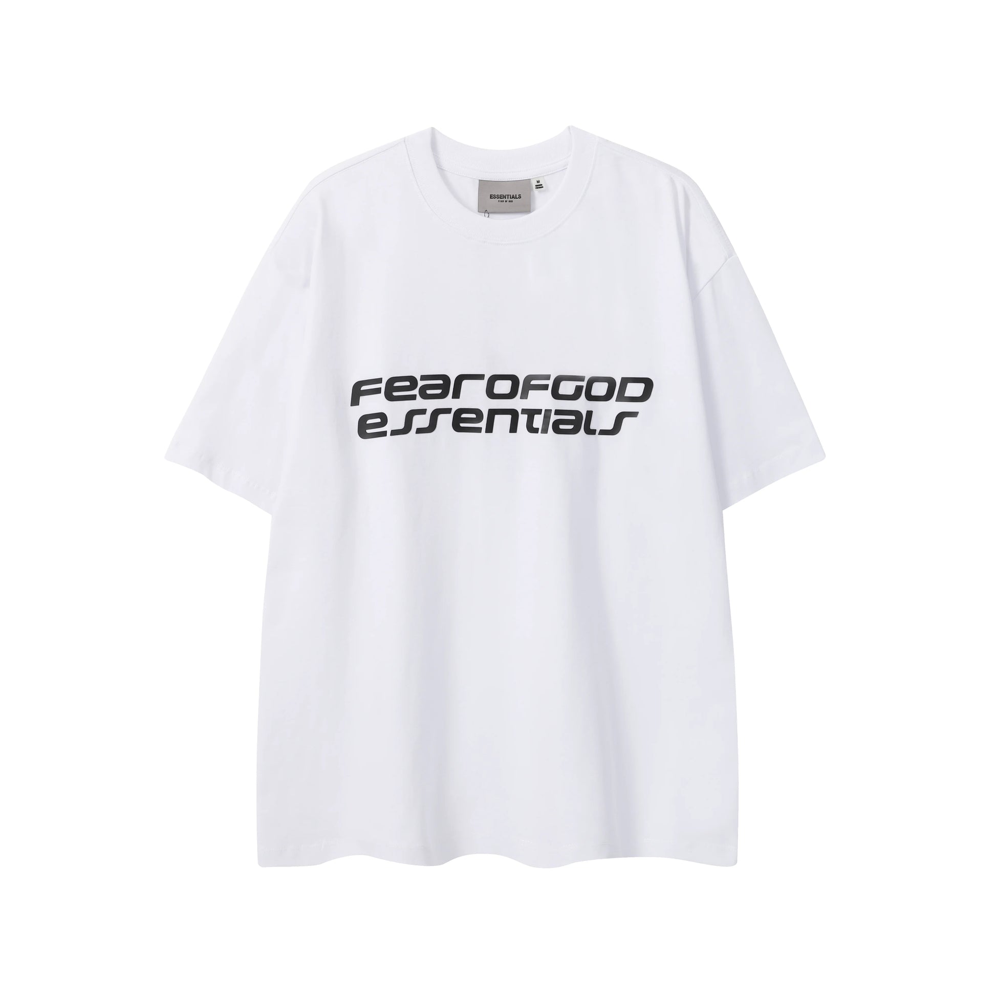 ESSENTIALS Ponte White 90s T-Shirt