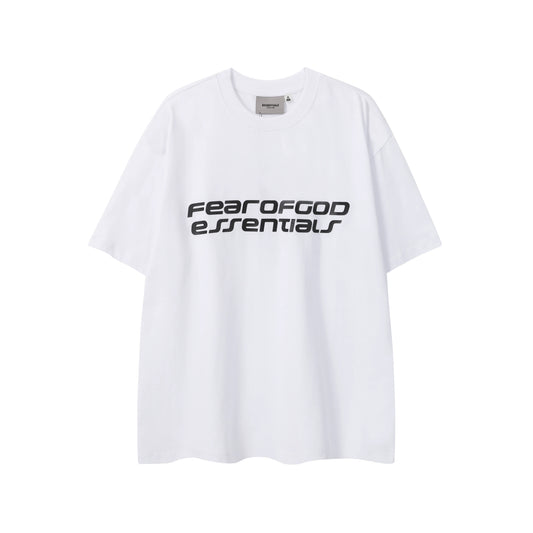 ESSENTIALS Ponte White 90s T-Shirt