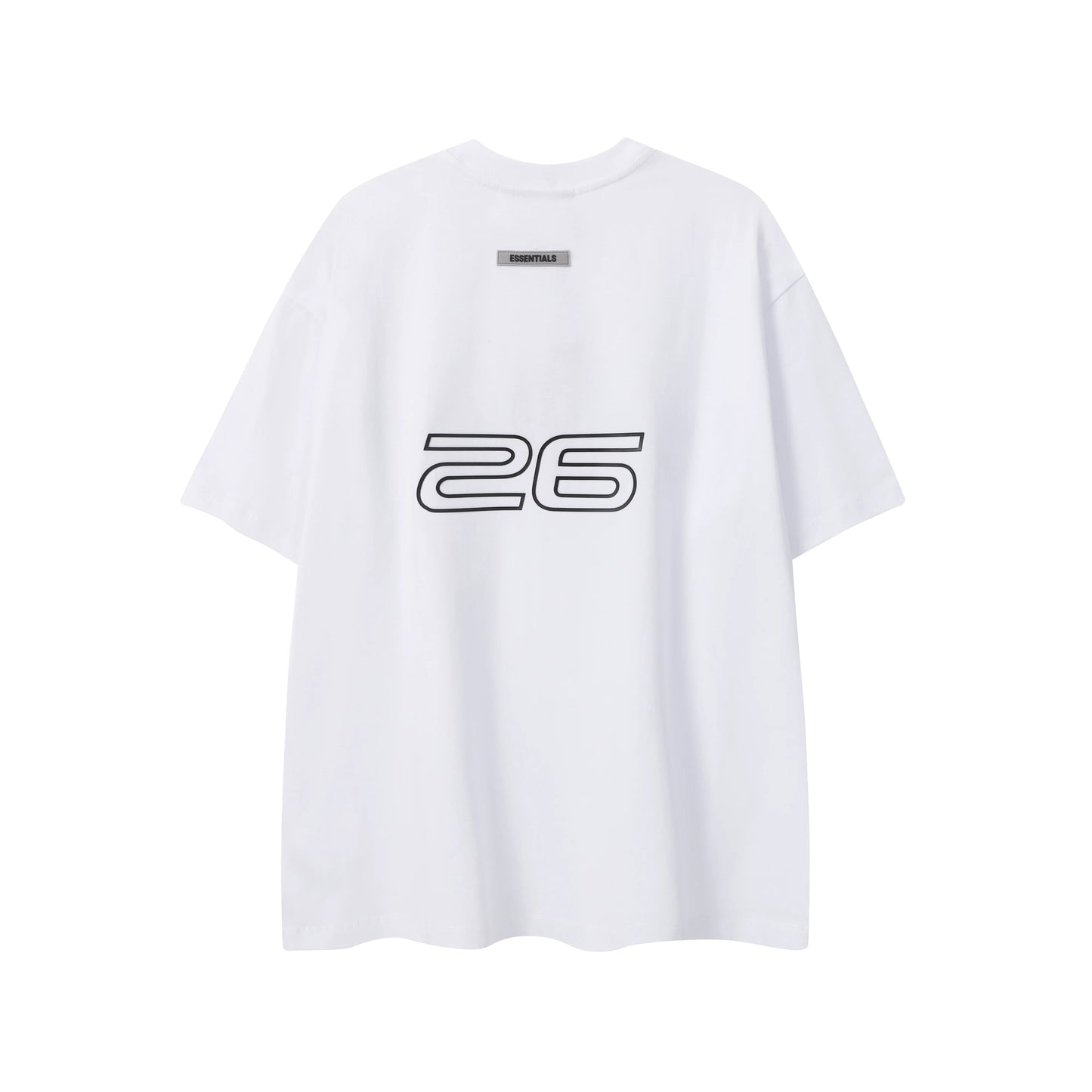 ESSENTIALS Ponte White 90s T-Shirt