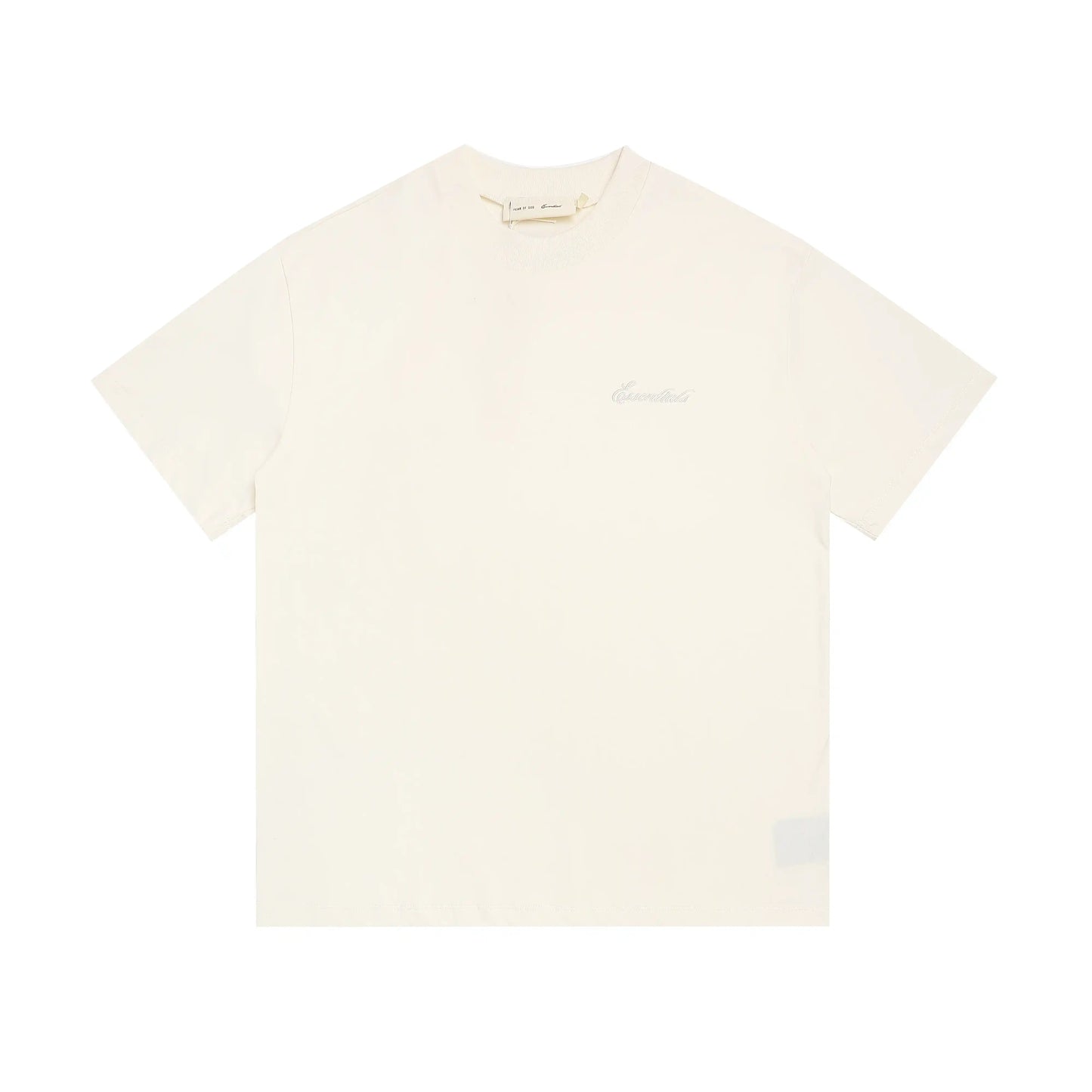 ESSENTIALS Signature 90s Ivory White Tee