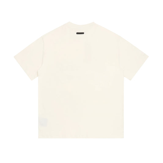 ESSENTIALS Signature 90s Ivory White Tee
