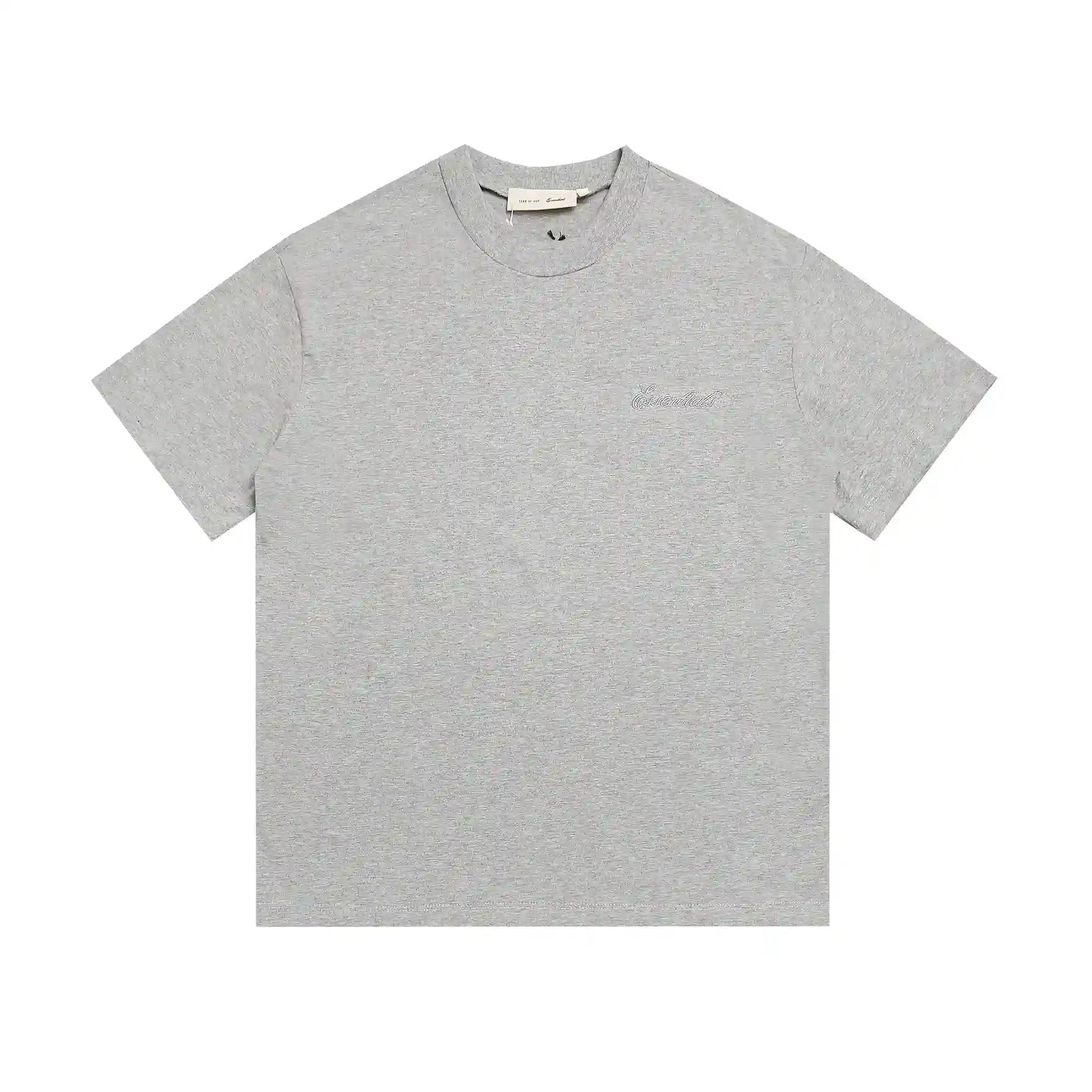 ESSENTIALS Signature 90s Light Grey Tee