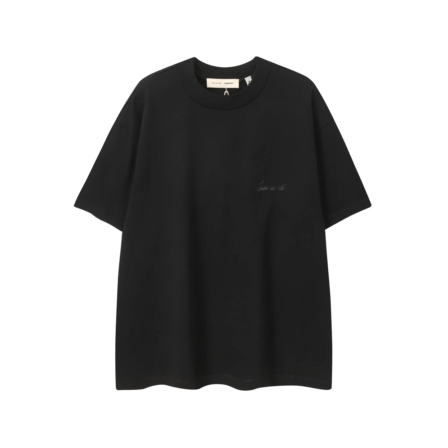 ESSENTIALS Signature Black SS26 Classic T-shirt