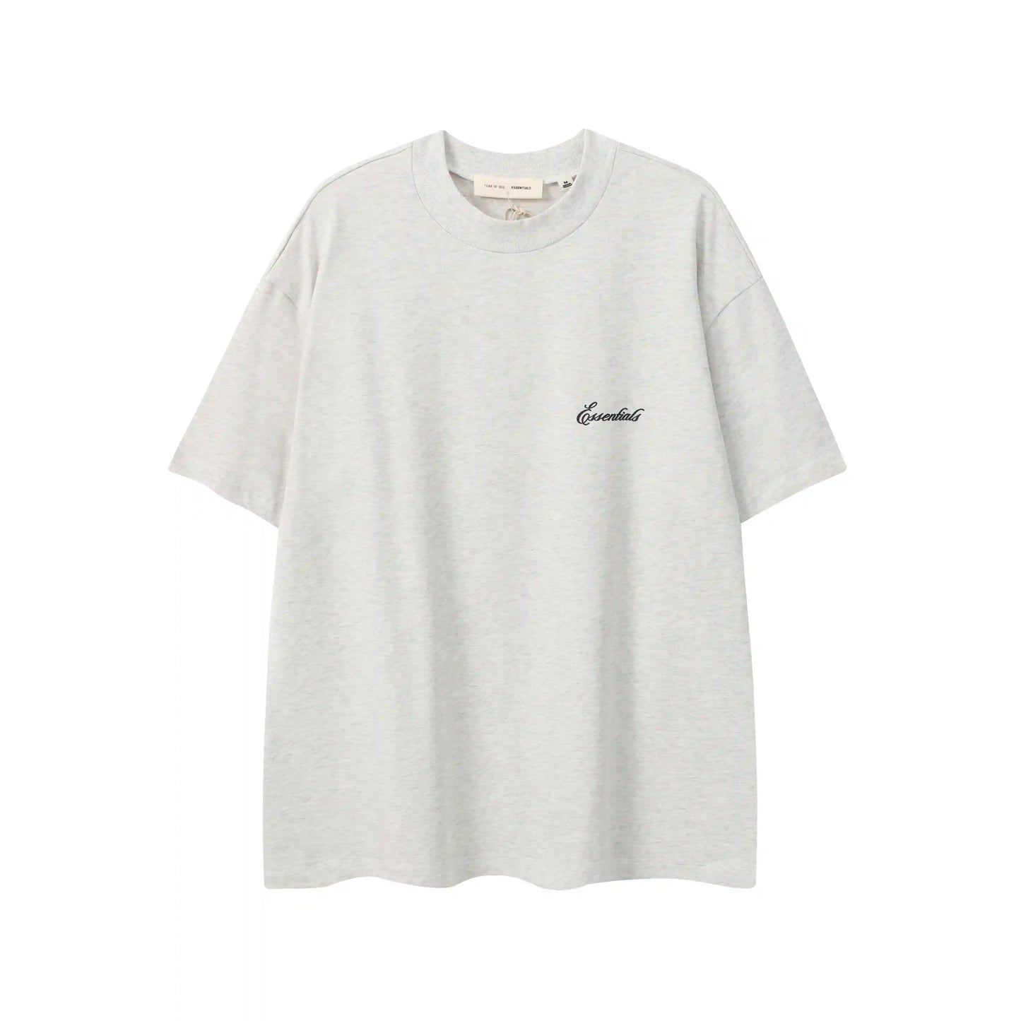 ESSENTIALS Signature Light Oatmeal SS26 Classic T-shirt