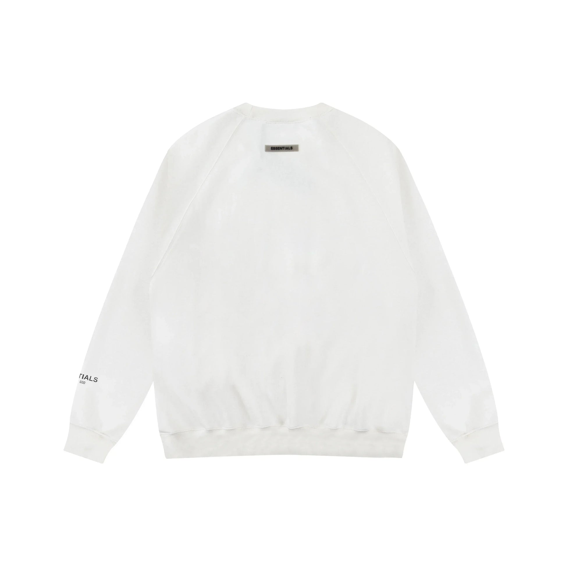essentials eggshell crewneck sweatshirt soft fleece casual