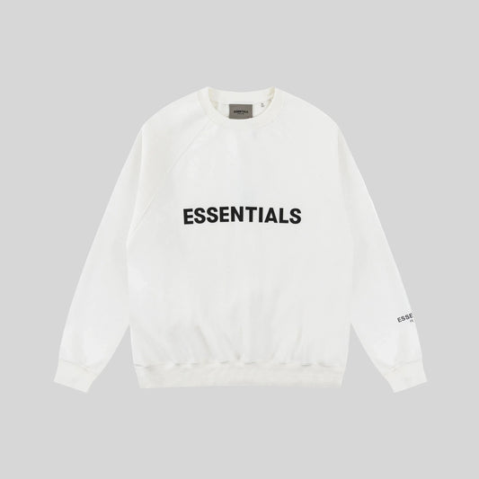 essentials eggshell sweatshirt relaxed fit streetwear
