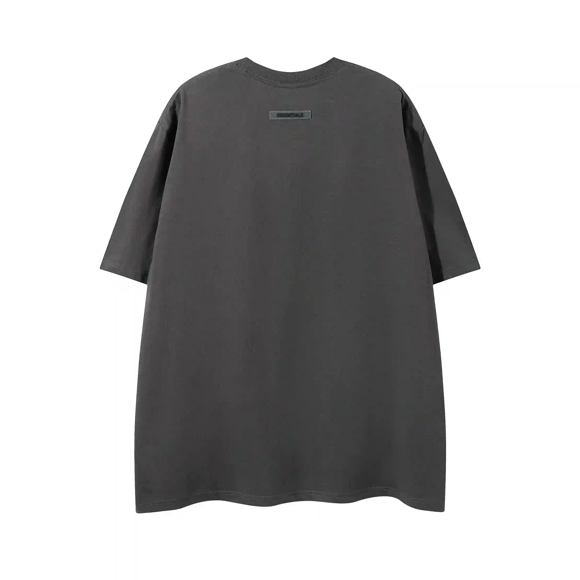 Dark heather oatmeal tee by Fear of God relaxed fit essentials top