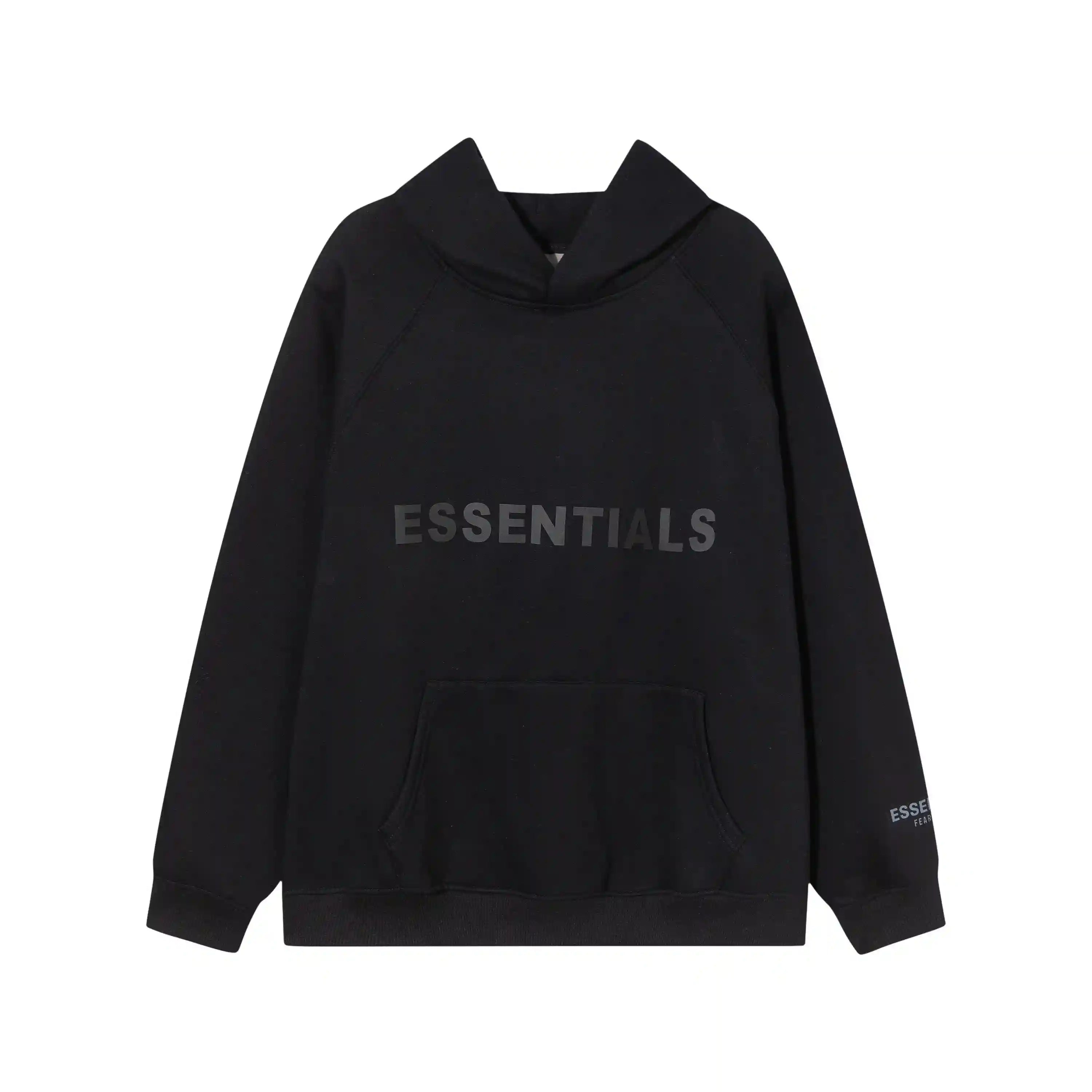ESSENTIALS Clothing Black Hoodie