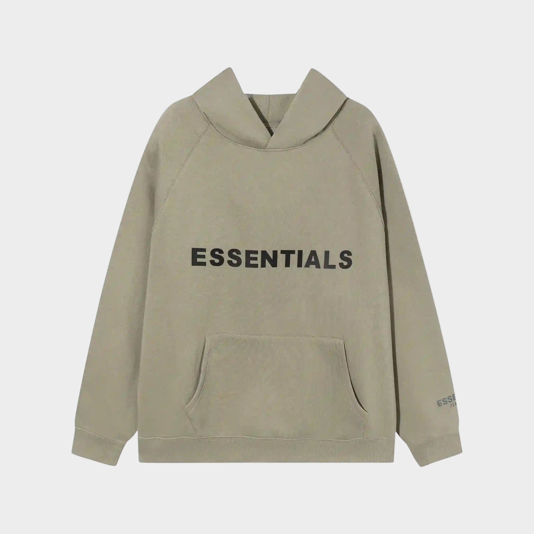 ESSENTIALS Clothing Dark Heather Wheat Hoodie