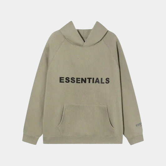 Essentials Dark Heather Wheat Hoodie – Fear of God