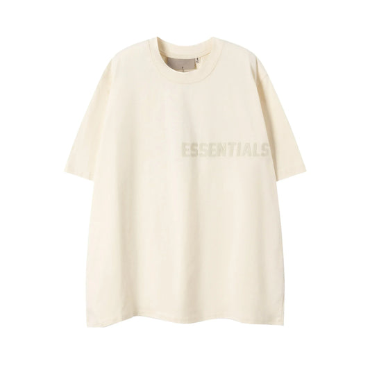 Premium cotton detail on Essentials cloud dance t-shirt by Fear of God