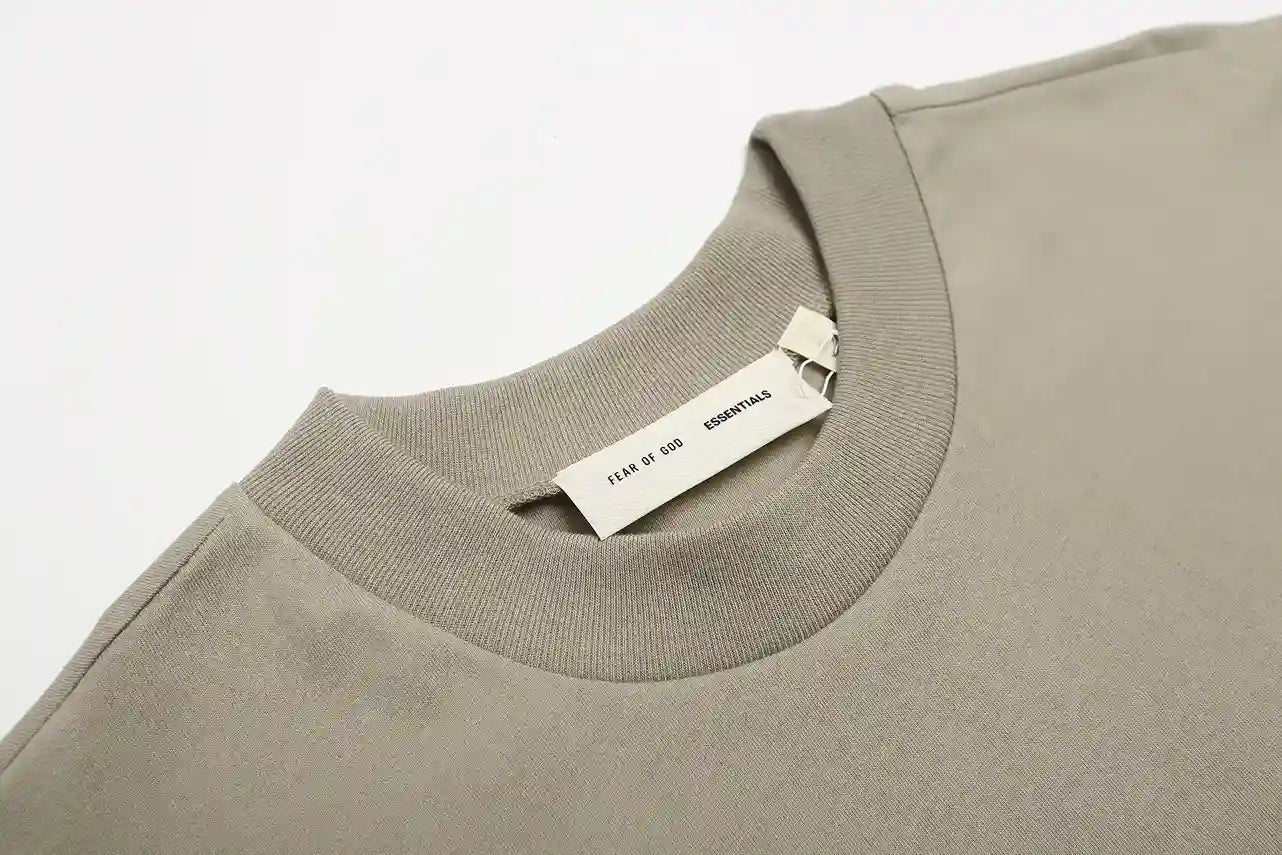 Essentials Ash Grey SS26 Classic Tee