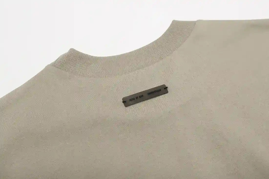 Essentials Ash Grey SS26 Classic Tee