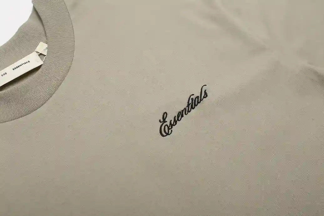 Essentials Ash Grey SS26 Classic Tee