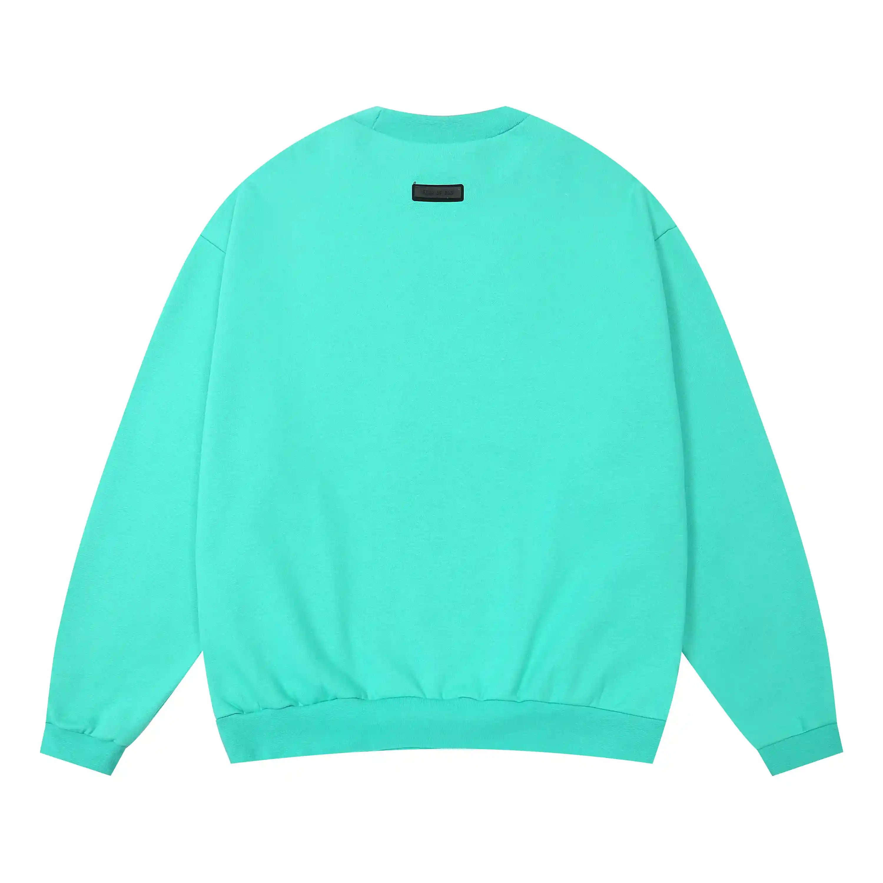 Essentials Clothing Aqua Green Sweatshirt Back