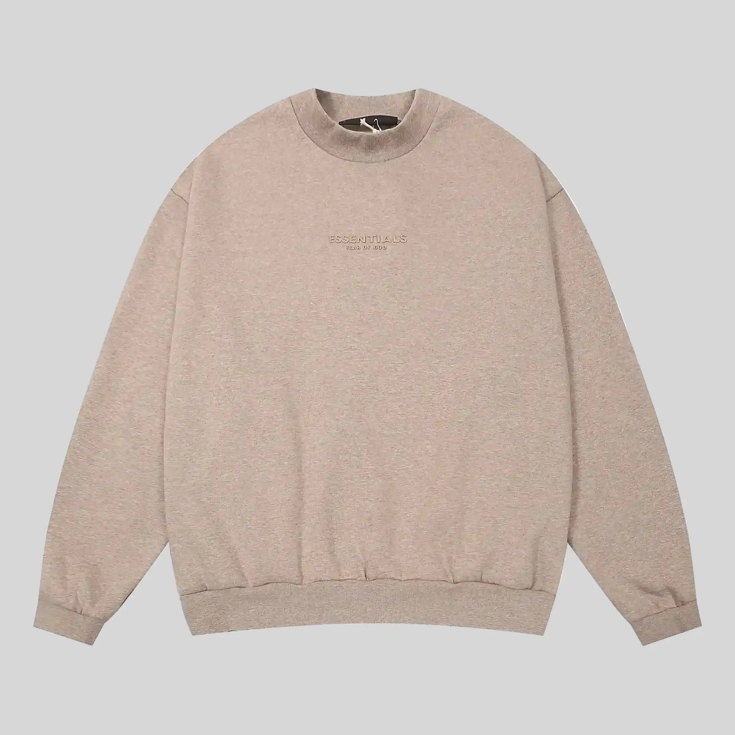 essentials ash sweatshirt relaxed fit streetwear