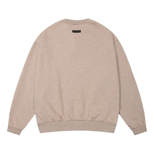 essentials ash crewneck sweatshirt soft fleece casual