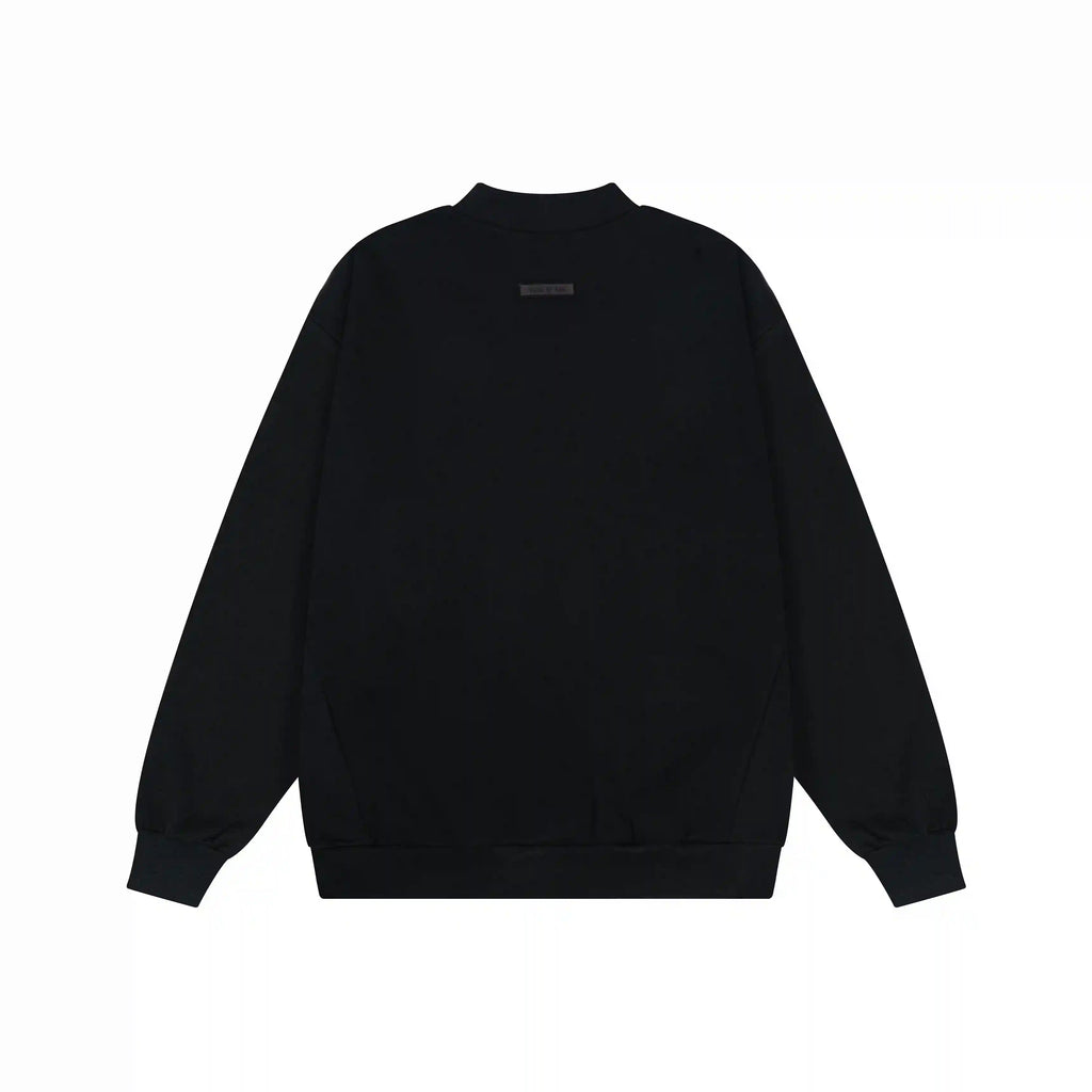 Essentials Clothing Black Sweatshirt Back