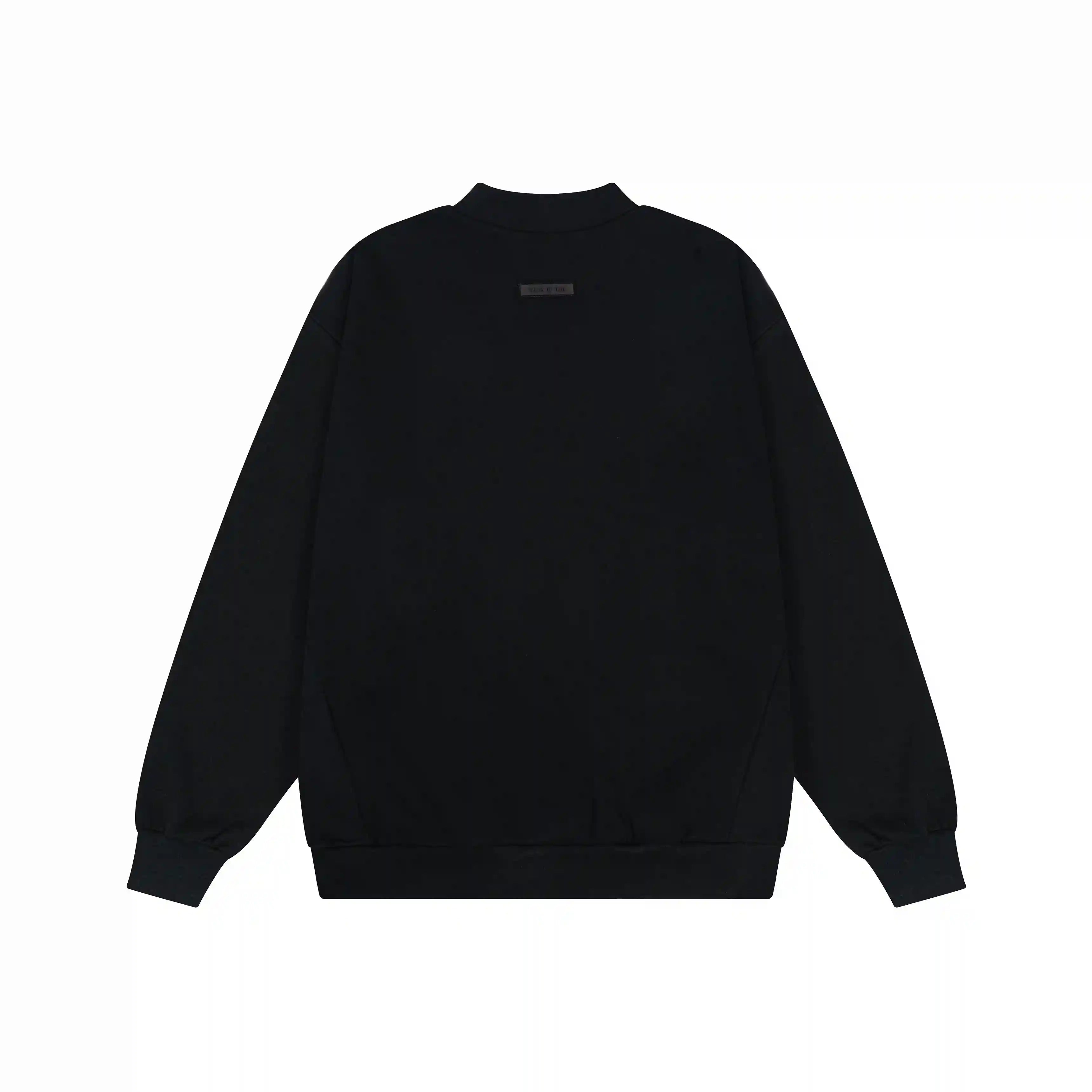 Essentials Clothing Black Sweatshirt Back