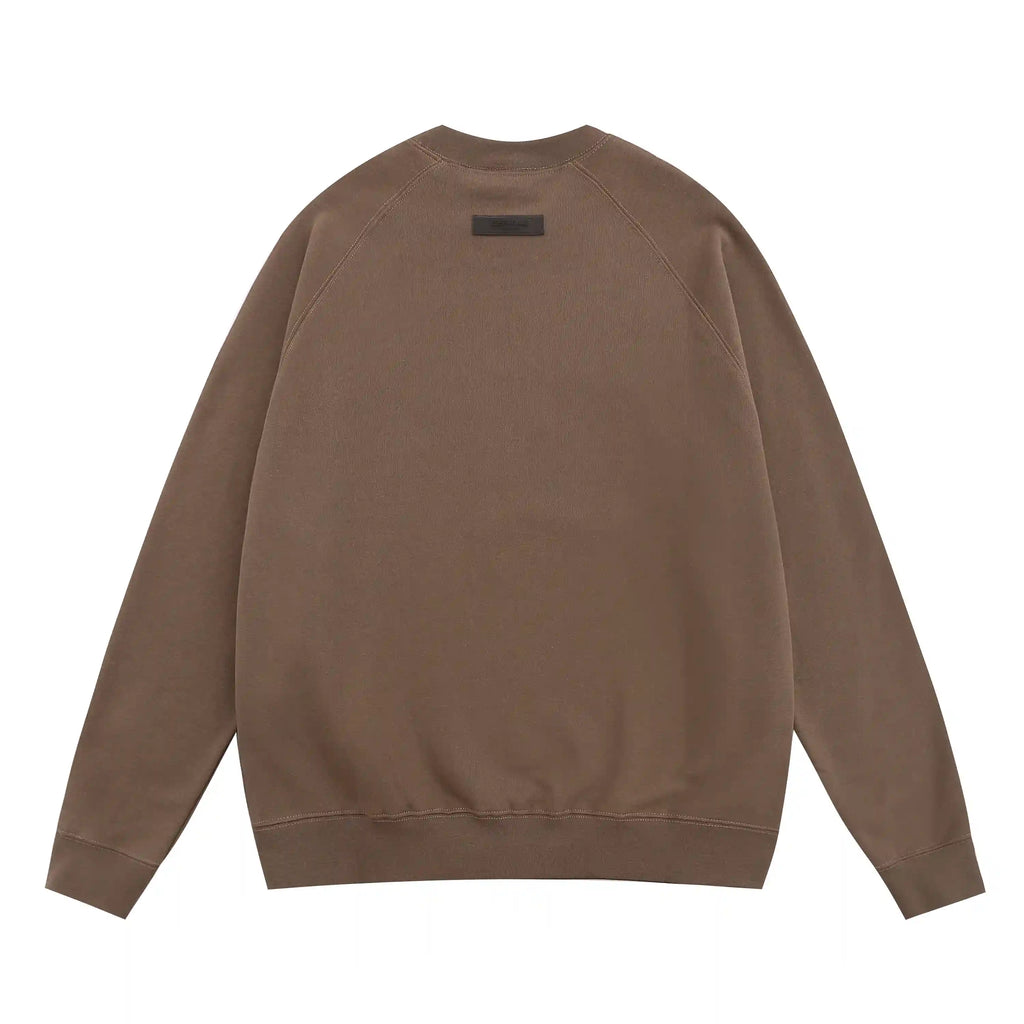 Essentials Clothing Brown Sweatshirt Back 