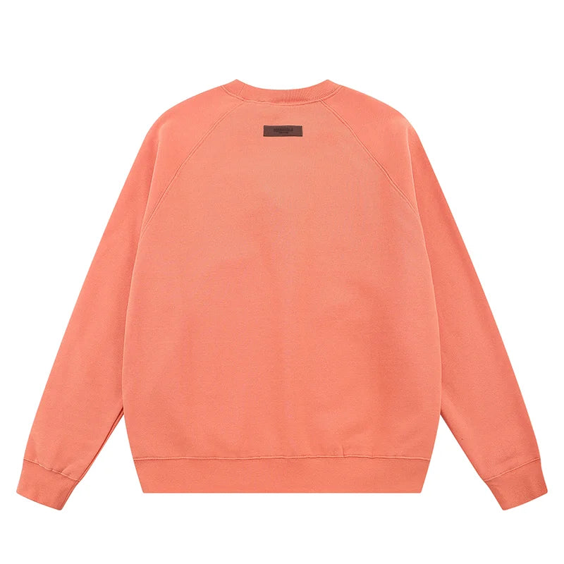 Essentials Clothing Coral Sweatshirt Back 