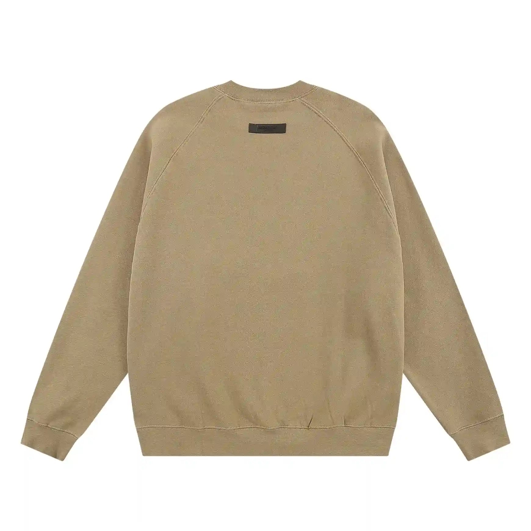 Essentials Clothing Dark Beige Sweatshirt Back