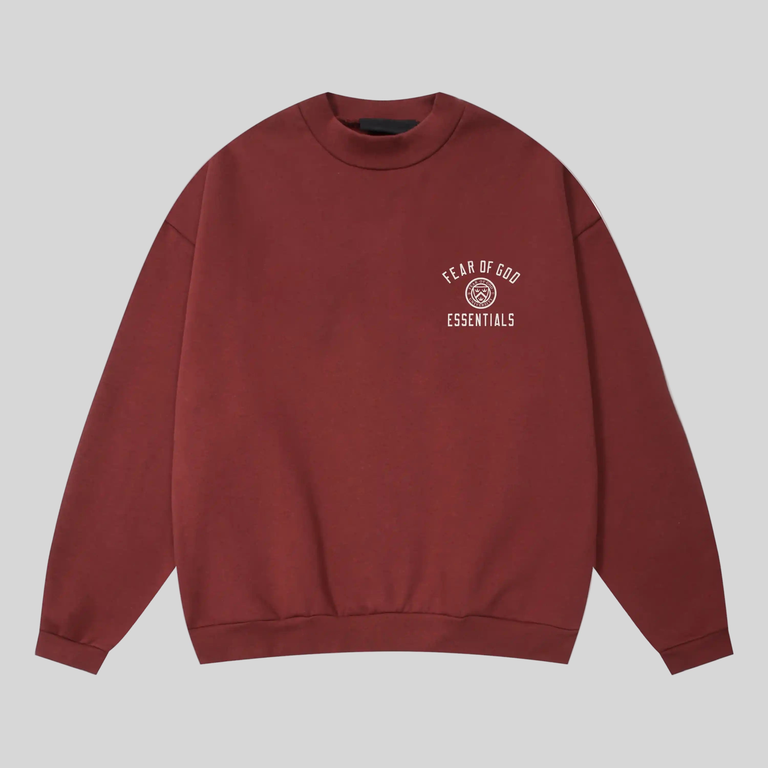 Essentials Clothing Dark Chestnut Sweatshirt