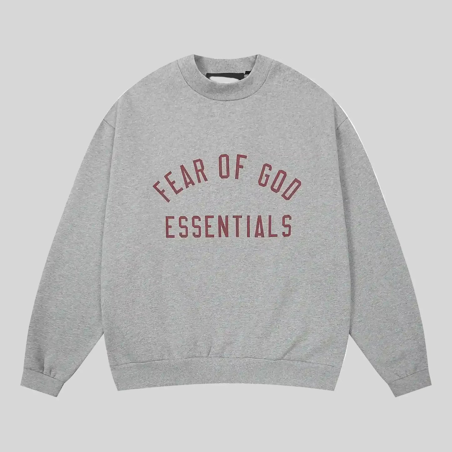 Essentials Clothing Dark Heather Oatmeal Sweatshirt