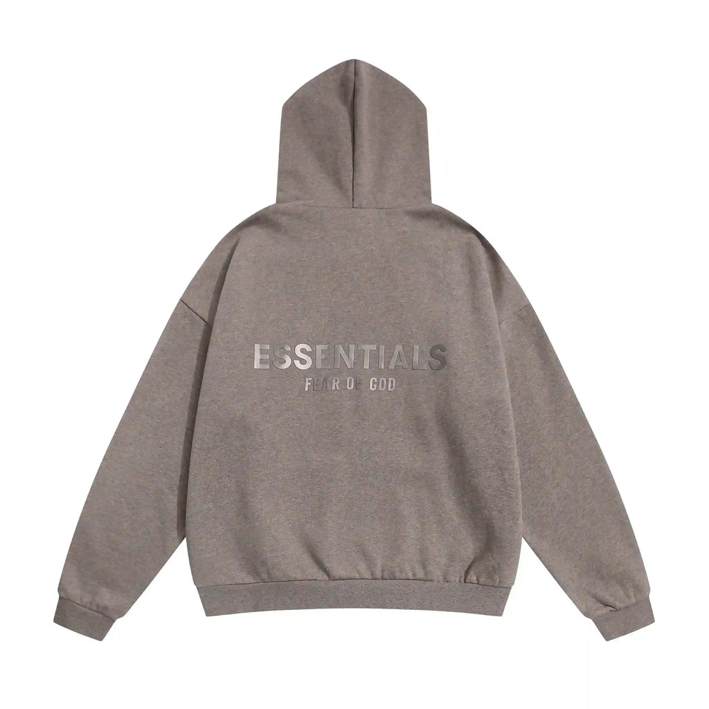 Essentials Clothing FOG Dark Heathered Oatmeal Hoodies