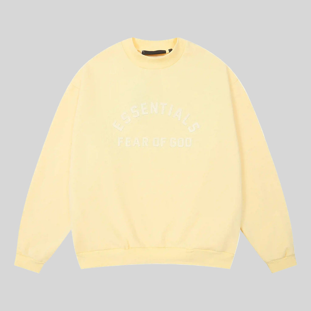 Essentials Clothing Garden Yellow Sweatshirt