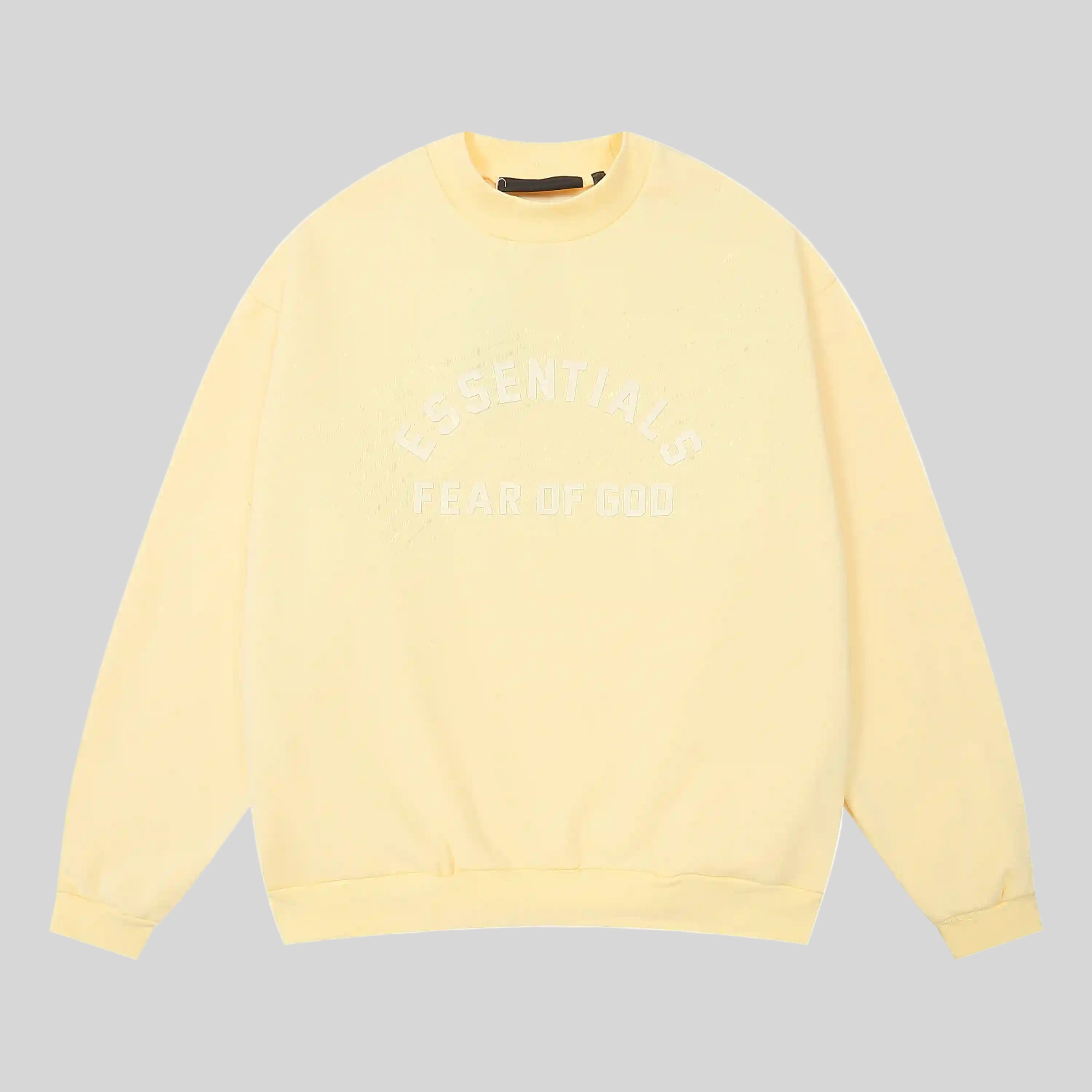 Essentials Clothing Garden Yellow Sweatshirt