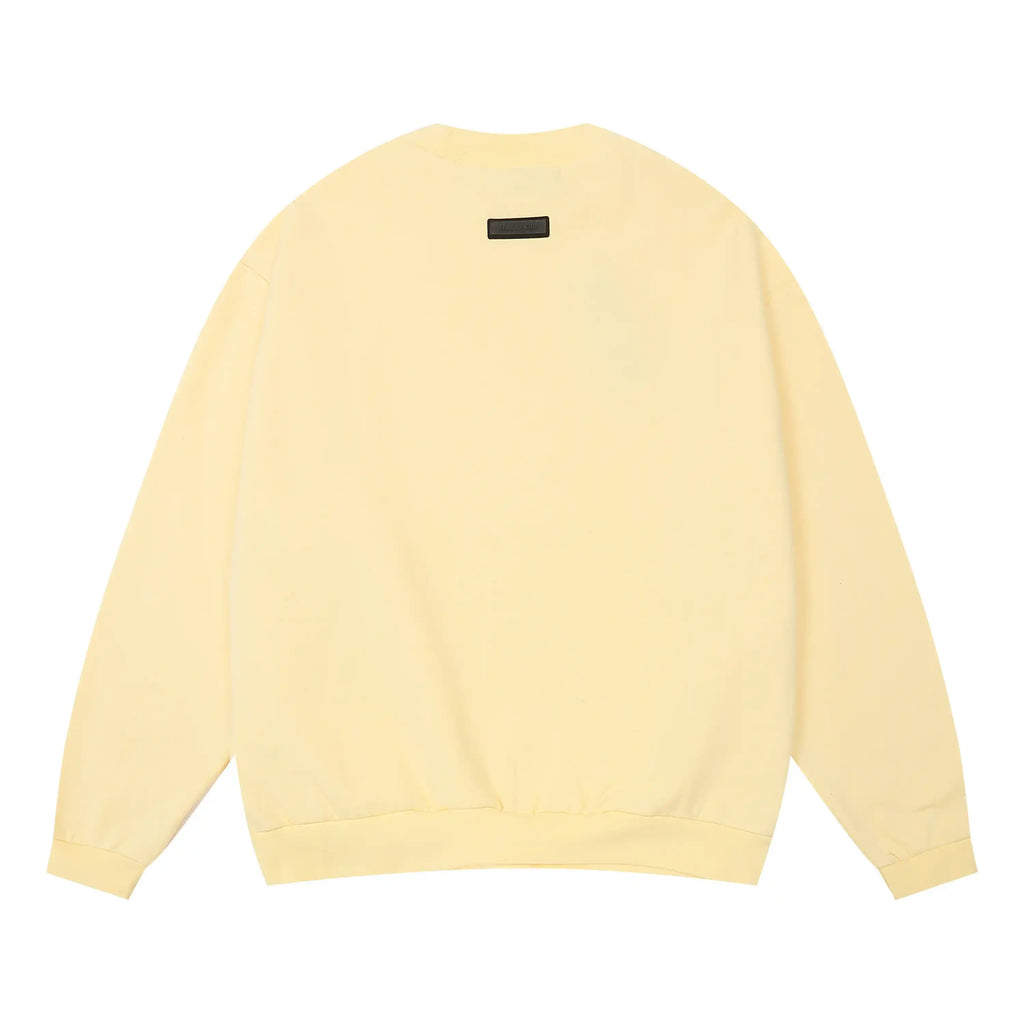 Essentials Clothing Garden Yellow Sweatshirt Back
