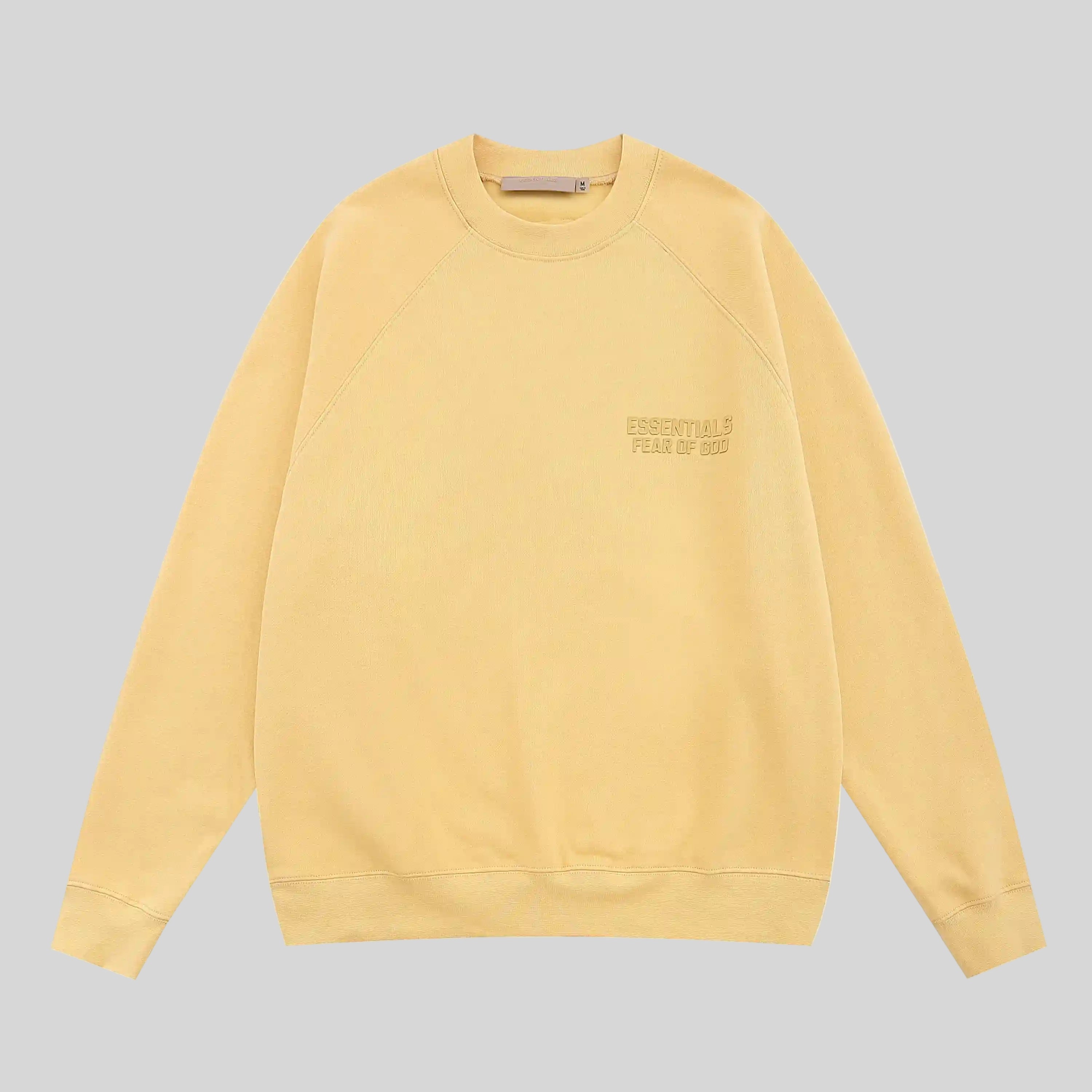 Essentials Clothing Garden Yellow Sweatshirt Front 