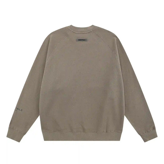 essentials sandrift crewneck sweatshirt soft fleece casual