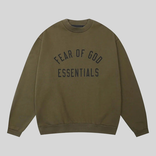 essentials woodland sweatshirt relaxed fit streetwear