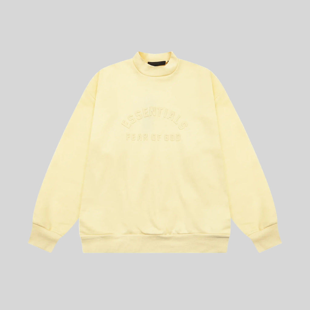 Essentials Clothing Yellow Sweatshirt