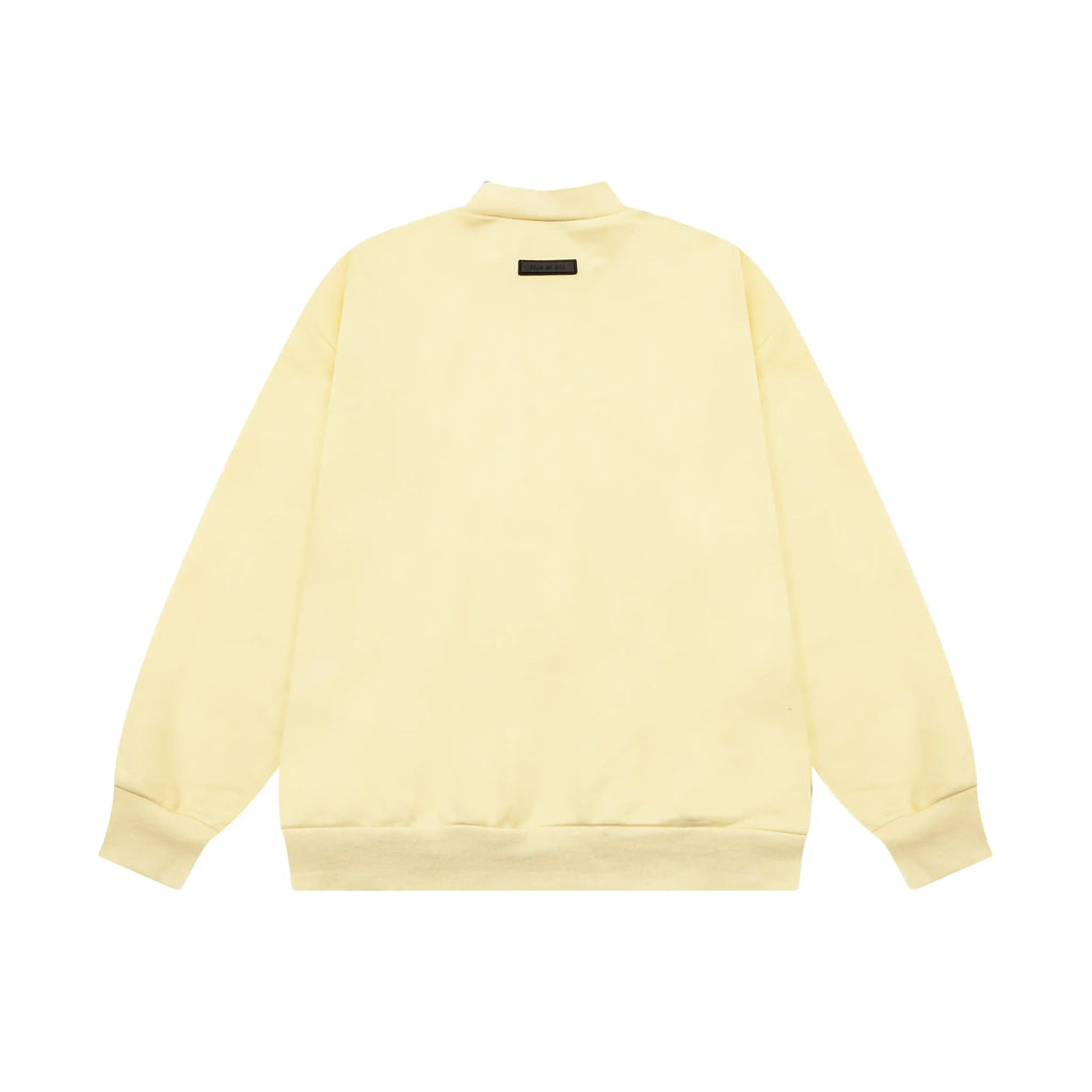 Essentials Clothing Yellow Sweatshirt Back