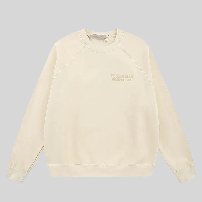 essentials cloud dance sweatshirt relaxed fit streetwear