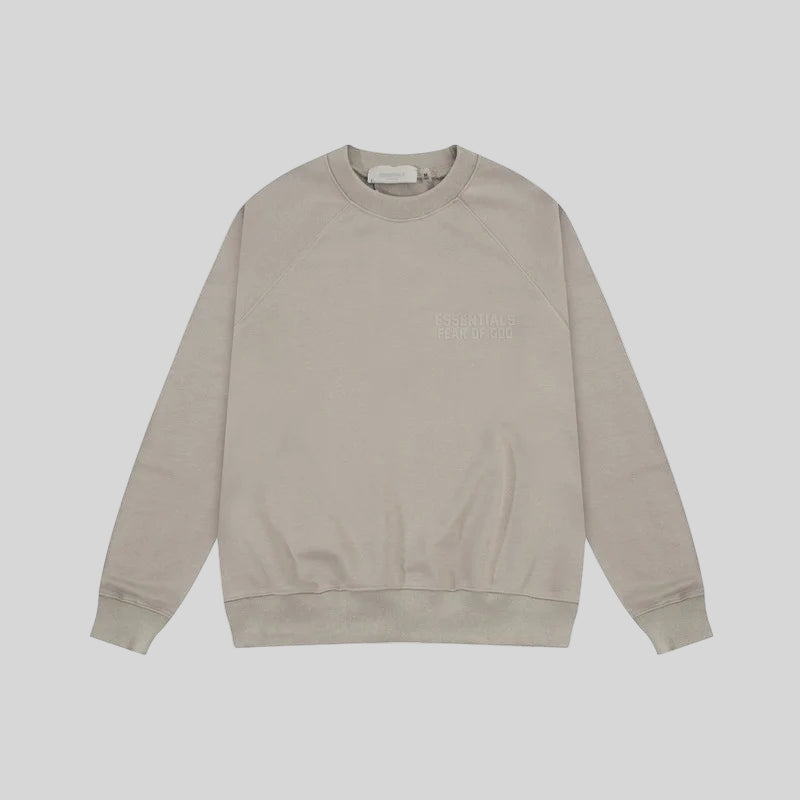 Essentials Clothings Heathered Grey Sweatshirt