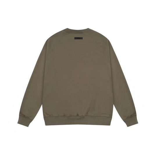 essentials sandrift crewneck sweatshirt soft fleece casual