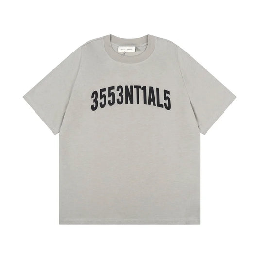 Essentials Dark Wheat Gray Short Sleeve T-Shirt