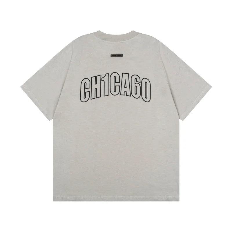 Essentials Dark Wheat Gray Short Sleeve T-Shirt