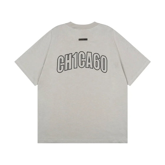 Essentials Dark Wheat Gray Short Sleeve T-Shirt