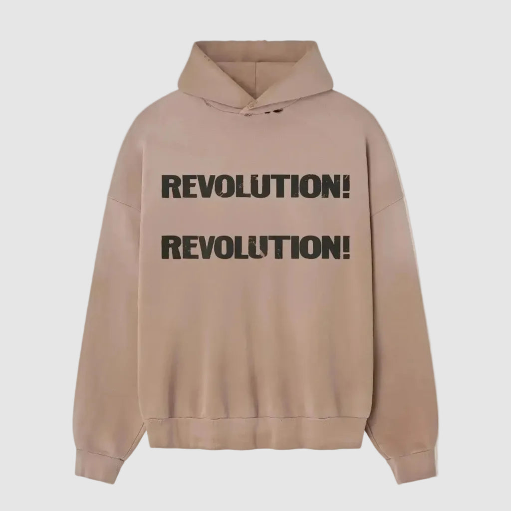 Essentials Fear Of God Brown Revolution Hoodie