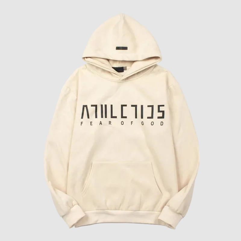Essentials Fear Of God Cream Athletics Hoodie